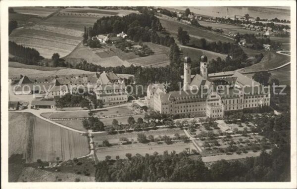 Vilshofen Donau Fliegeraufnahme Benediktiner-Missionsabteil Schweiklberg