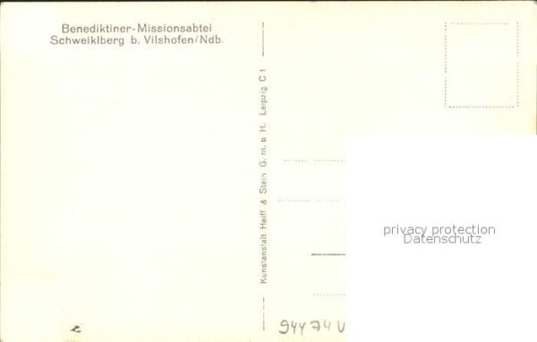 Vilshofen Donau Fliegeraufnahme Benediktiner-Missionsabteil Schweiklberg – Bild 2