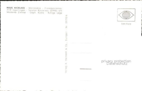 Ingelfingen Haus Nicklass Weinstueble – Bild 2