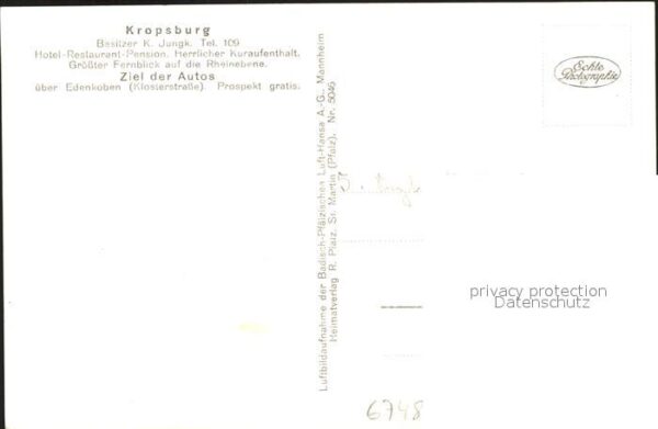 Kropsburg Fliegeraufnahme St. Martin Maxburg – Bild 2