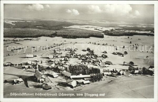 Hoechenschwand Fliegeraufnahme
