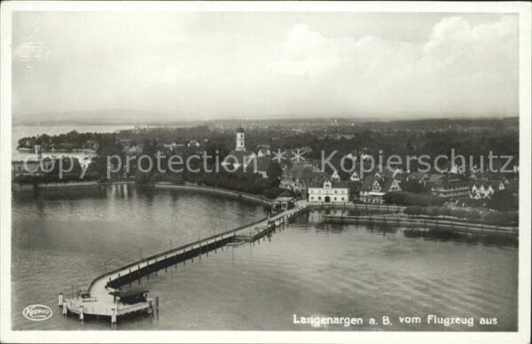 Langenargen Bodensee Fliegeraufnahme