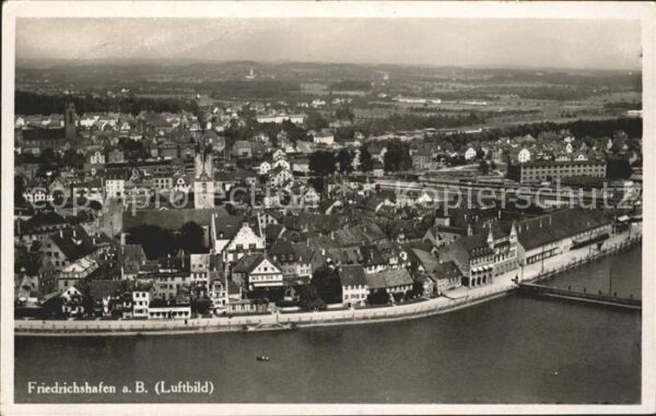 Friedrichshafen Bodensee Fliegeraufnahme