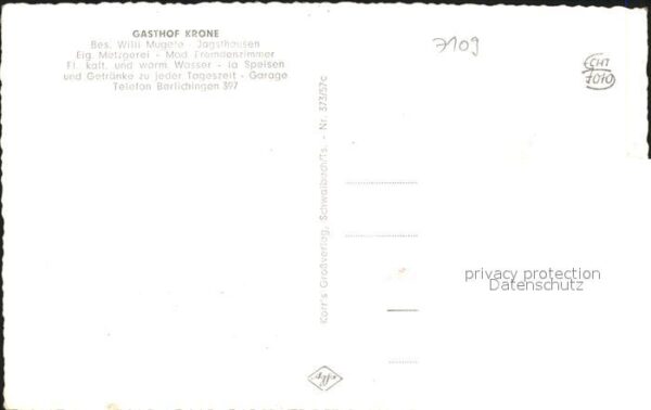 Jagsthausen Heilbronn Gasthof Krone – Bild 2