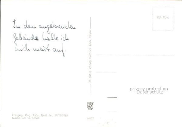Bochum Fliegeraufnahme Ruhruniversitaet – Bild 2