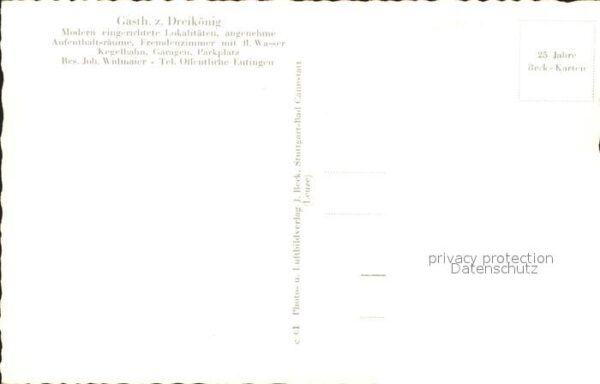 Eutingen Gaeu Gasth. z. Dreikoenig – Bild 2