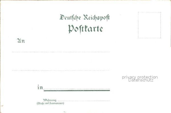 Altona Hamburg Cantral-Bahnhof Post Litho – Bild 2