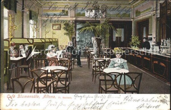 Altona Hamburg Cafe Blumensaele