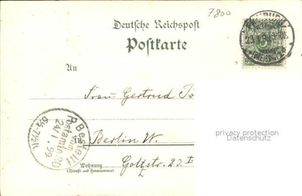 Freiburg Breisgau Muenster Schlossberg – Bild 2