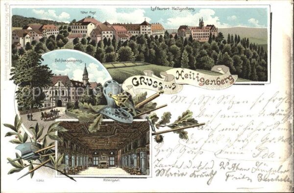 Heiligenberg Baden Hotel Post Schlosseingang Rittersaal