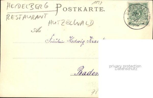 Heidelberg Neckar Restaurant Hutzelwald – Bild 2