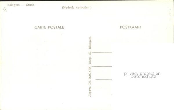 Balegem Statie Bahnhof – Bild 2