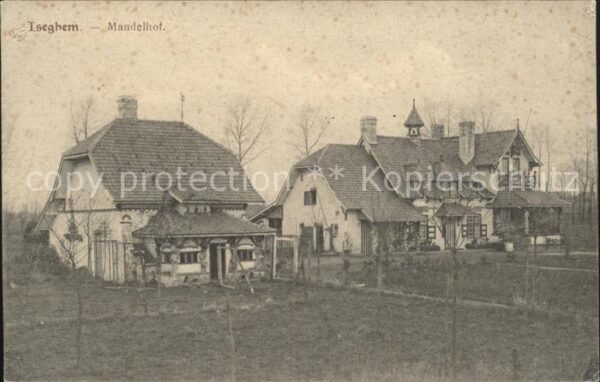 Iseghem Flandre Kriegsjahr 1917 Mandelhof 1. Weltkrieg