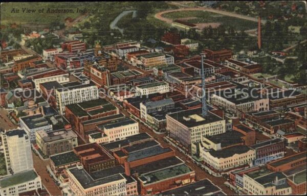 Anderson Indiana Air View