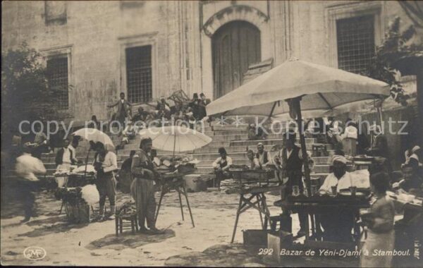 Istanbul Constantinopel Bazar de Yeni-Djami