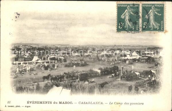 Casablanca Le Camp des goumiers