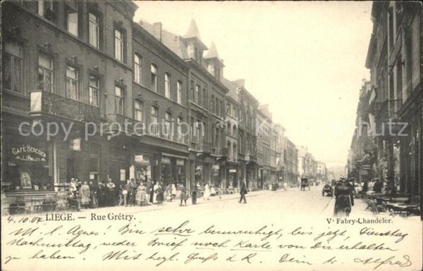 Liege Luettich Rue Gretry