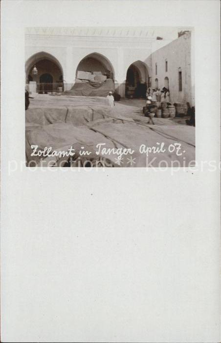 Tanger Tangier Tangiers Zollamt