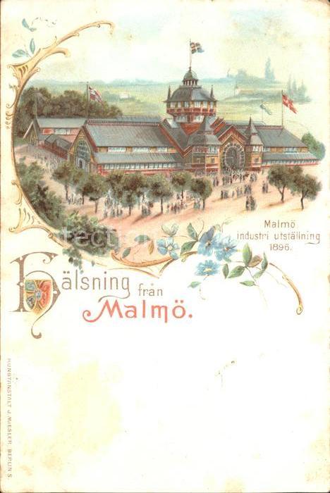 Malmoe industri utstaelling Litho