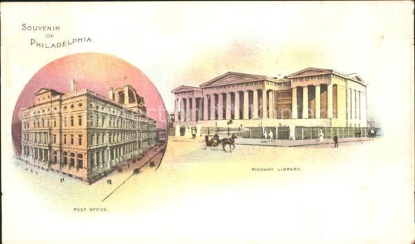 Philadelphia Pennsylvania Post Office Ridgway Library