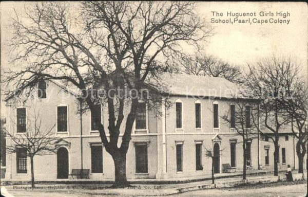 Huguenot Girls School Paarl Cape Colony