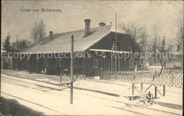 Tschechische Republik Moltschadz Bahnhof