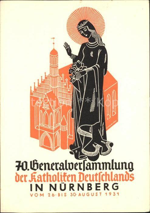 Nuernberg 70. Generalversammlung der kath. Deutschlands