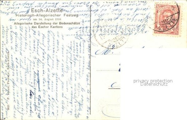 Esch-Sur-Alzette Historisch-Allegorischer Festung Allegorische Darstellung der B – Bild 2