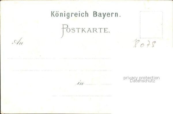 Eichstaett Oberbayern Litho Dom Willibaldsburg – Bild 2