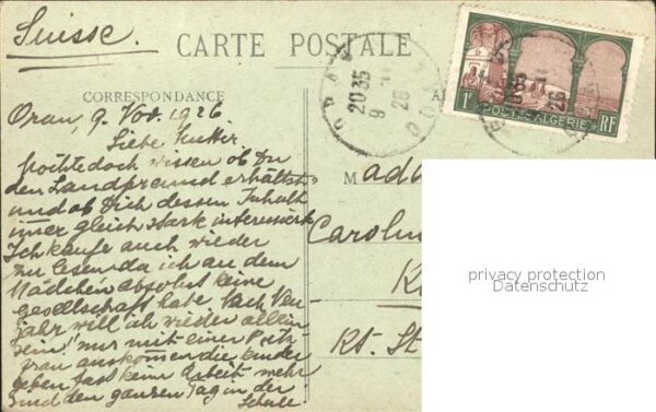 Oran Algerie Boulevard de Strasbourg – Bild 2