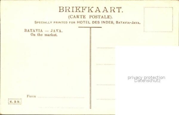 Java Indonesien Indonesische Typen Batavia – Bild 2
