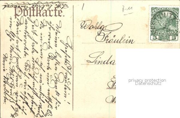Reindlitz Ryjice Die drei Genesungsheime Litho – Bild 2