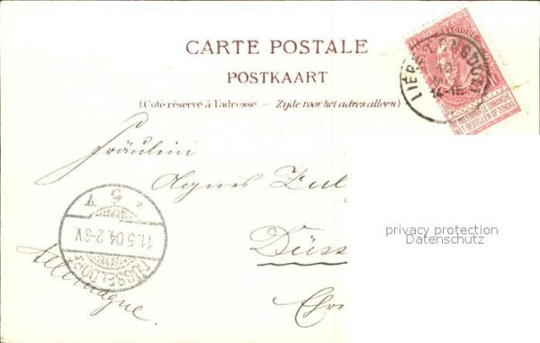 Liege Luettich Une avenue Cointe – Bild 2