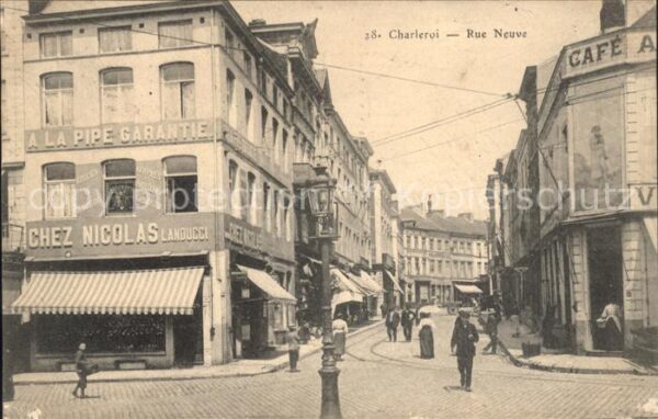 Charleroi Wallonie Rue Neuve