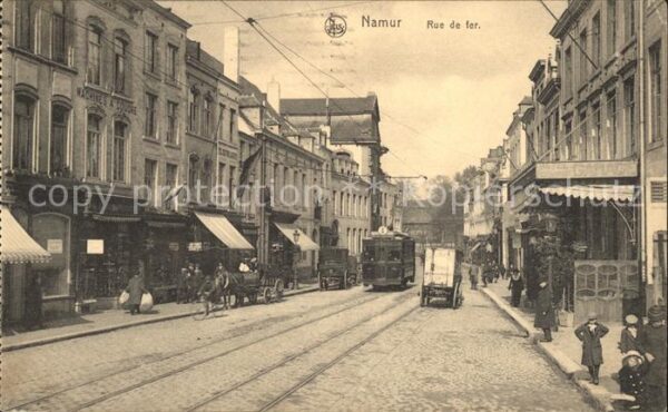 Namur Wallonie Rue de fer Landsturm-Bataillon Osnabrueck