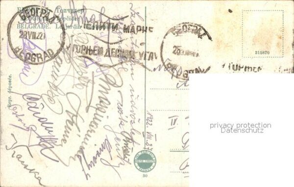 Belgrad Serbien Le jardin – Bild 2