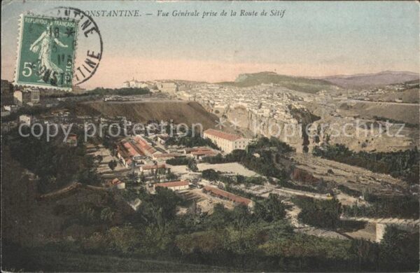 Constantine Algerien Route de Setif