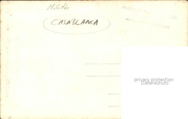 Casablanca Militaer – Bild 2