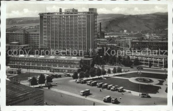 Zlin Platz der Arbeit Verwaltungsgebaeude