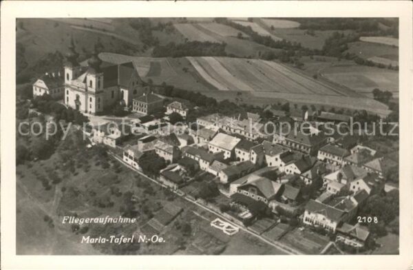 Maria Taferl Fliegeraufnahme