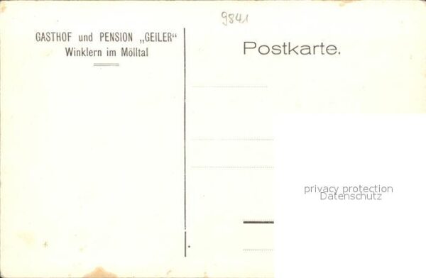 Winklern Moelltal Gasthof-Pension Geiler – Bild 2