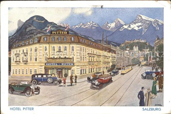 Salzburg Oesterreich Hotel Pitter