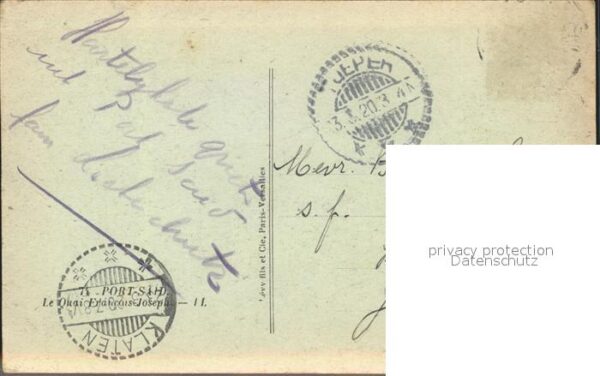 Port Said Francois Joseph Quay – Bild 2