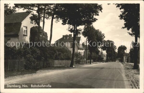 Sternberg Ostbrandenburg Bahnhofstrasse