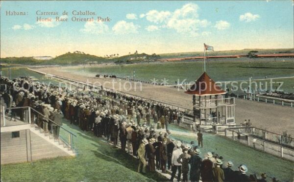 Habana Havana Carreras de Caballos Horse Race Oriental Park