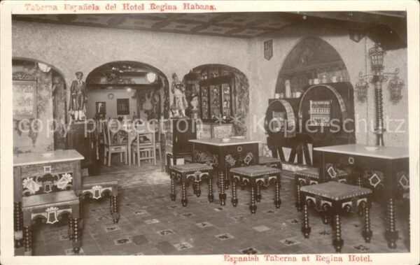 Habana Havana Taberna Espanola del Hotel Regina