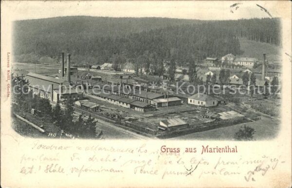 Marienthal Olmuetz Fabrik Industrie