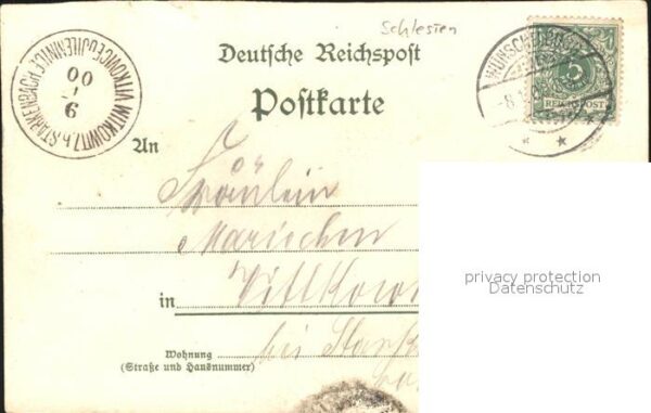 Wuenschelburg Wasserfaelle an der Heuscheuer Hotel Badeanstalt Heilanstalt im Gr – Bild 2