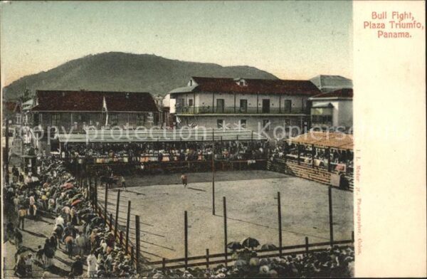 Panama City Panama Bull Fight Plaza Triumfo