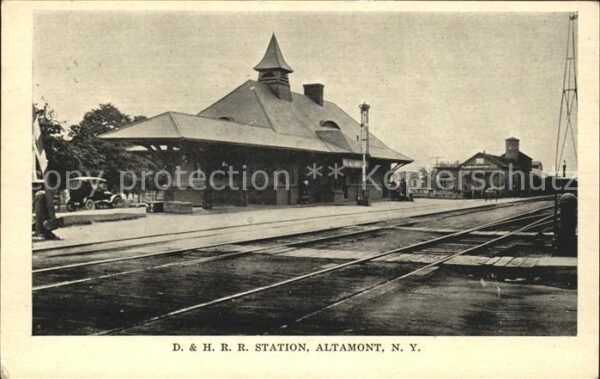 Altamont New York DHRR Station Railway
